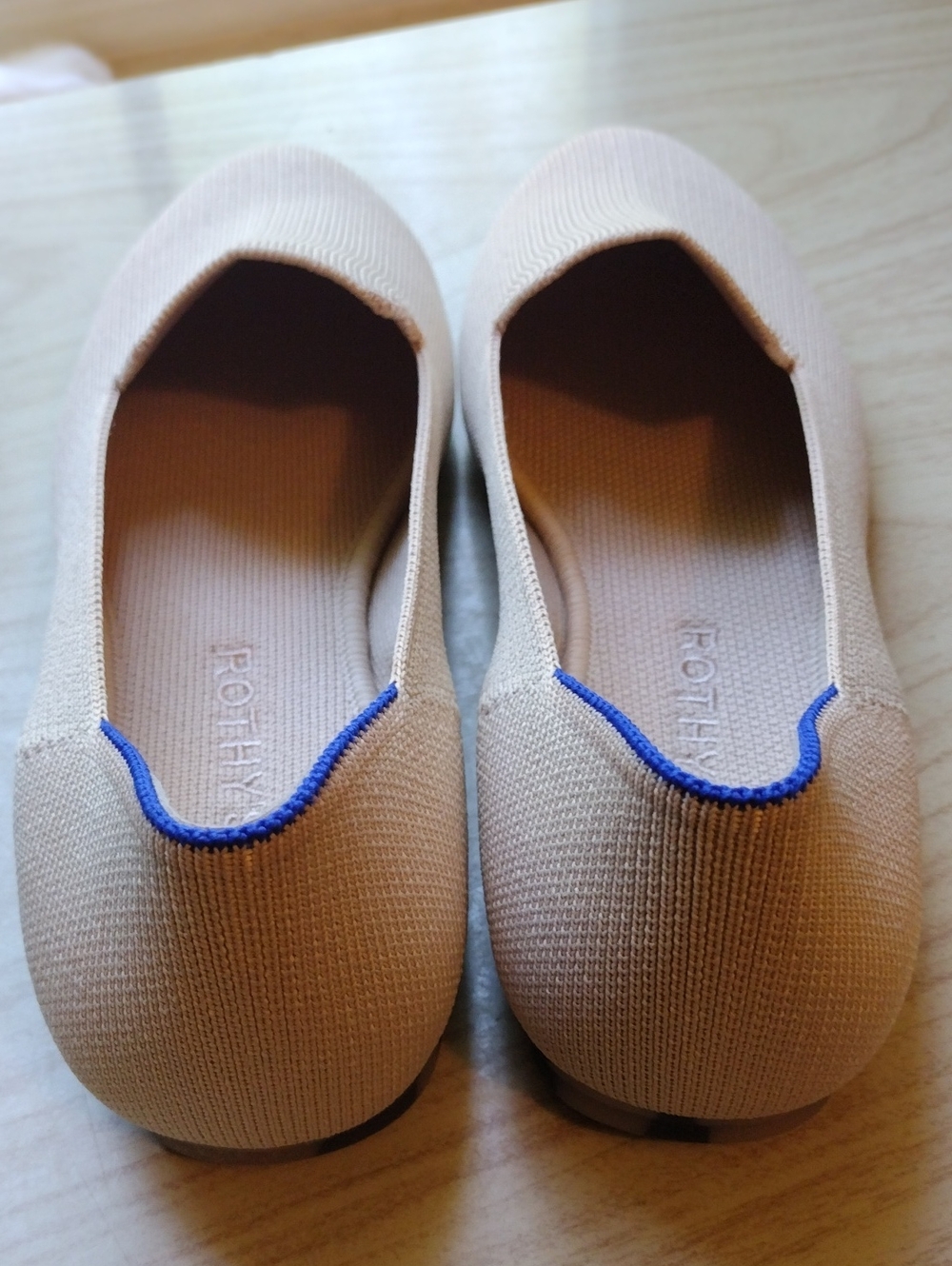 NWOT Rothy's The Loafer in Ecru Size 8.5